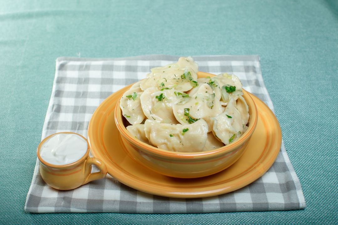 Вареники с картофелем Вареники с картофелем